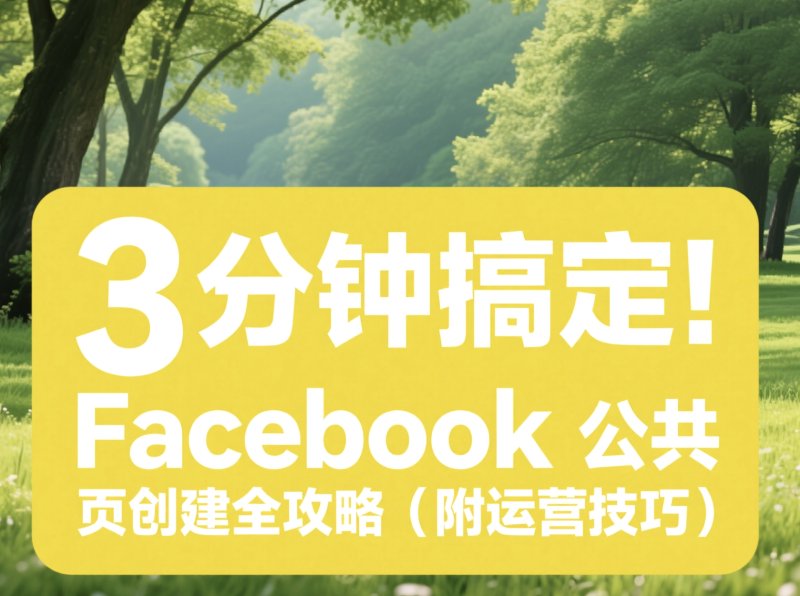 Facebook公共主页刷粉丝