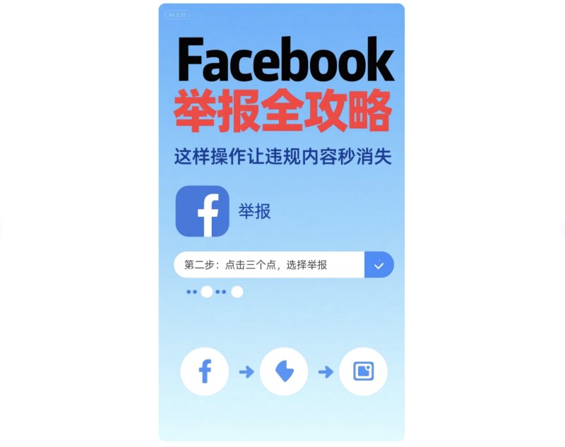 Facebook举报全攻略!这样操作让违规内容秒消失 Facebook刷粉